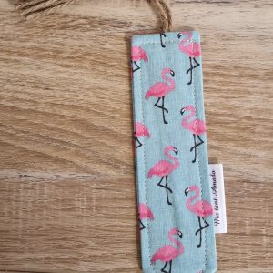 Marque-page « Flamant rose »et « bleu »